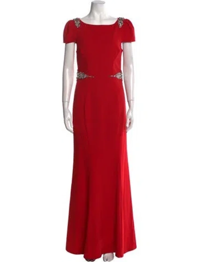 Pre-owned Vintage - Unbranded Vintage Long Dress In Red