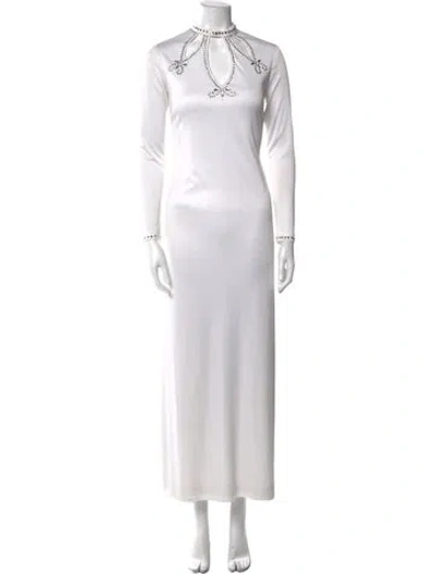 Pre-owned Vintage - Unbranded Vintage Long Dress In White