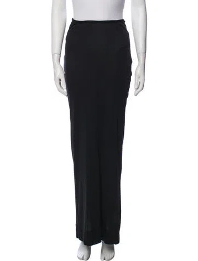 Pre-owned Vintage - Unbranded Vintage Long Skirt In Black