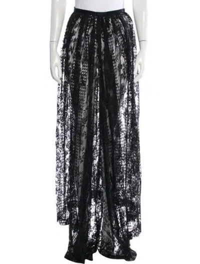 Pre-owned Vintage - Unbranded Vintage Long Skirt In Black