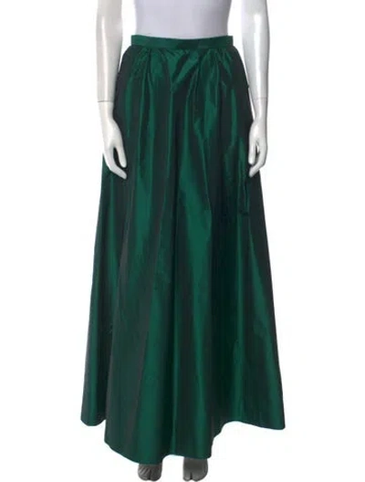Pre-owned Vintage - Unbranded Vintage Long Skirt In Green