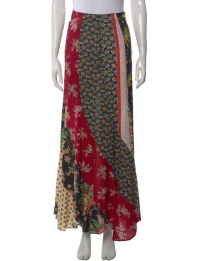Pre-owned Vintage - Unbranded Vintage Long Skirt In Multi