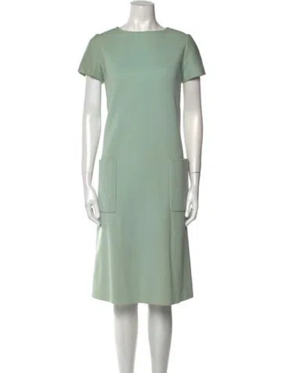 Pre-owned Vintage - Unbranded Vintage Midi Length Dress In Green