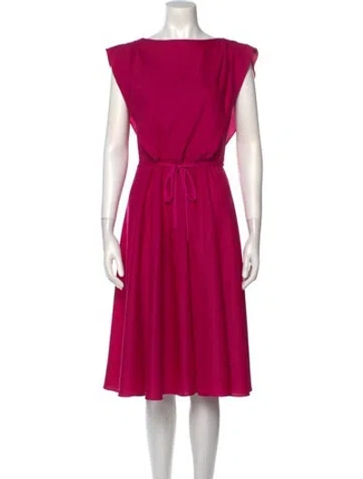 Pre-owned Vintage - Unbranded Vintage Midi Length Dress In Purple