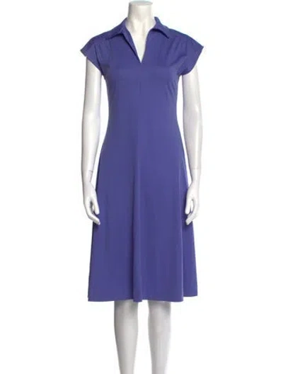 Pre-owned Vintage - Unbranded Vintage Midi Length Dress In Purple