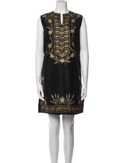 Pre-owned Vintage - Unbranded Vintage Mini Dress In Black