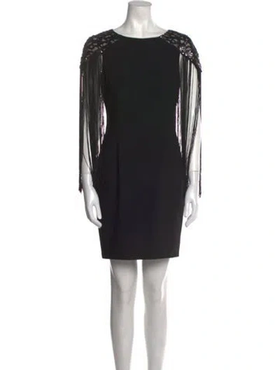 Pre-owned Vintage - Unbranded Vintage Mini Dress In Black