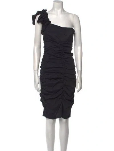 Pre-owned Vintage - Unbranded Vintage Mini Dress In Black
