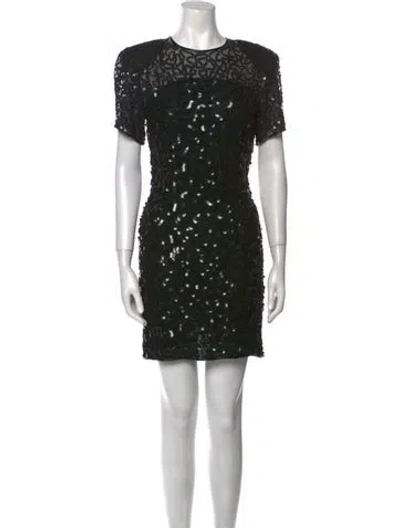 Pre-owned Vintage - Unbranded Vintage Mini Dress In Black