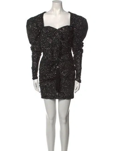 Pre-owned Vintage - Unbranded Vintage Mini Dress In Black