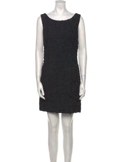 Pre-owned Vintage - Unbranded Vintage Mini Dress In Black