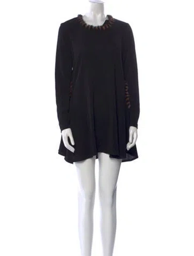 Pre-owned Vintage - Unbranded Vintage Mini Dress In Black