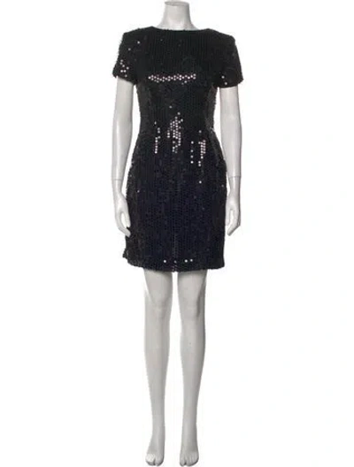Pre-owned Vintage - Unbranded Vintage Mini Dress In Black
