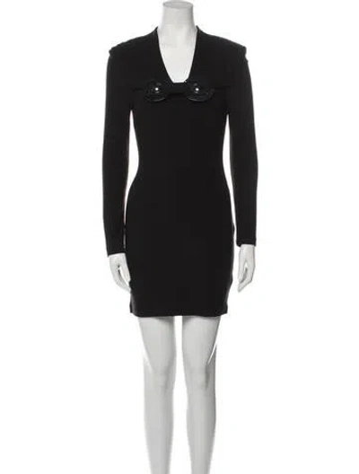 Pre-owned Vintage - Unbranded Vintage Mini Dress In Black