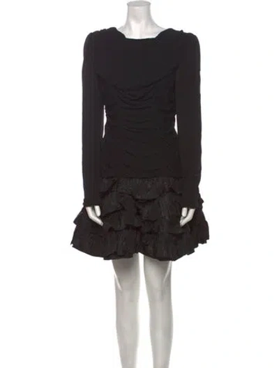 Pre-owned Vintage - Unbranded Vintage Mini Dress In Black