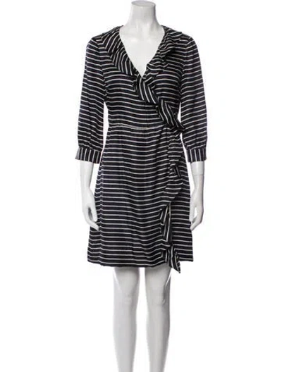 Pre-owned Vintage - Unbranded Vintage Mini Dress In Blue