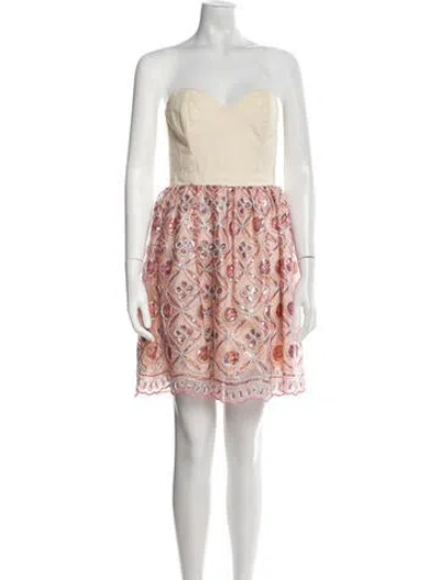 Pre-owned Vintage - Unbranded Vintage Mini Dress In Multi