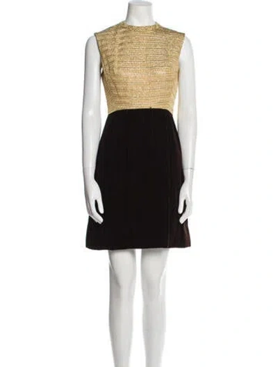 Pre-owned Vintage - Unbranded Vintage Mini Dress In Multi