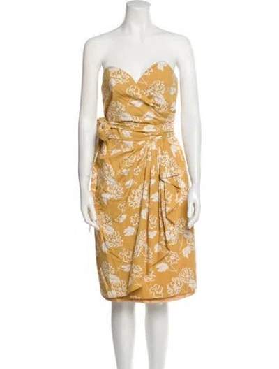 Pre-owned Vintage - Unbranded Vintage Mini Dress In Neutral