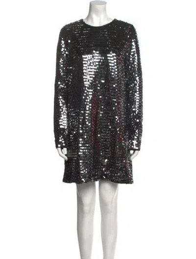 Pre-owned Vintage - Unbranded Vintage Mini Dress In Silver