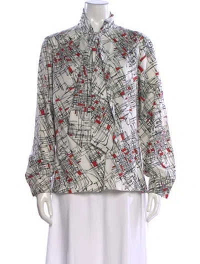 Pre-owned Vintage - Unbranded Vintage 'morlove' Blouse In Multi