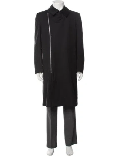 Pre-owned Vintage - Unbranded Vintage Overcoat In Black