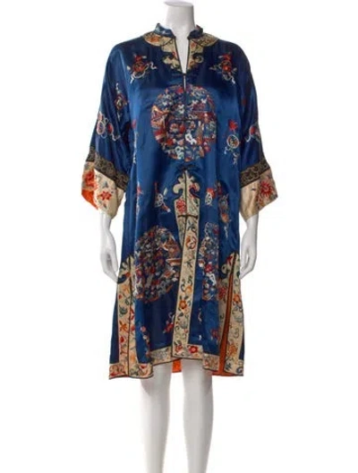 Pre-owned Vintage - Unbranded Vintage Patterned Coat In Multi