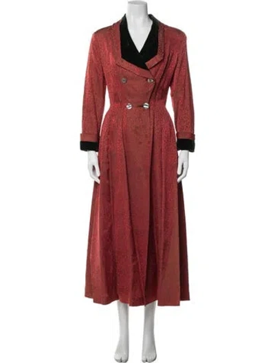 Pre-owned Vintage - Unbranded Vintage Patterned Coat In Multi