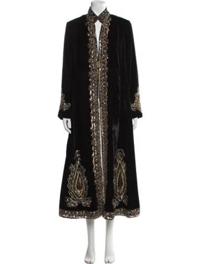 Pre-owned Vintage - Unbranded Vintage Patterned Jacket In Black