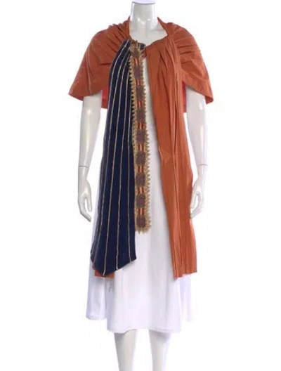 Pre-owned Vintage - Unbranded Vintage Printed Shawl In Multi