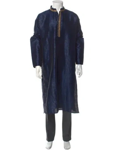 Pre-owned Vintage - Unbranded Vintage Robe In Blue
