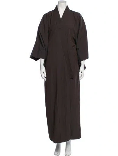 Pre-owned Vintage - Unbranded Vintage Robe In Brown