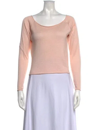Pre-owned Vintage - Unbranded Vintage Scoop Neck Sweater In Pink