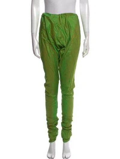 Pre-owned Vintage - Unbranded Vintage Skinny Leg Pants In Green