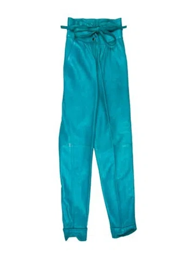 Pre-owned Vintage - Unbranded Vintage Skinny Leg Pants In Green
