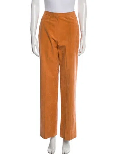 Pre-owned Vintage - Unbranded Vintage Skinny Leg Pants In Orange
