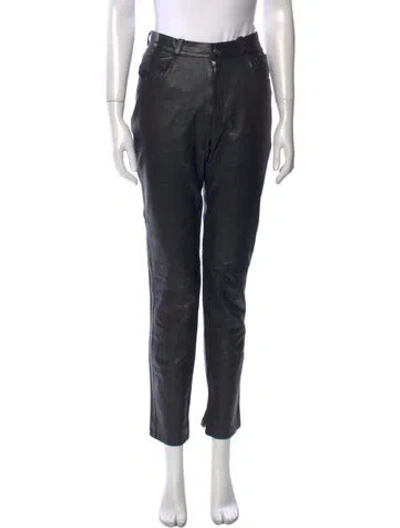 Pre-owned Vintage - Unbranded Vintage Straight Leg Pants In Black