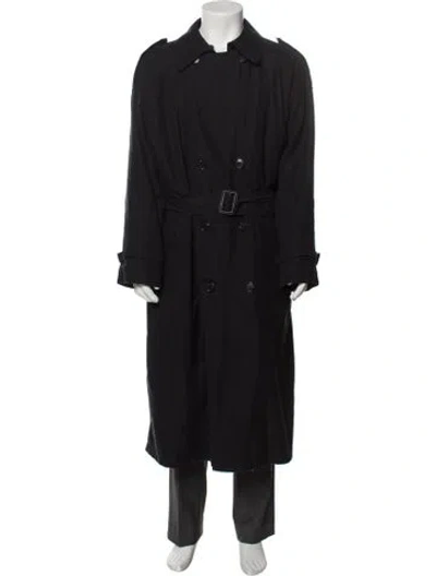 Pre-owned Vintage - Unbranded Vintage Trench Coat In Black