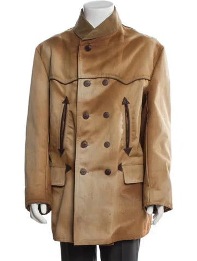 Pre-owned Vintage - Unbranded Vintage Trench Coat In Neutral