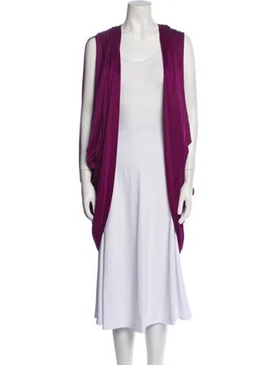 Pre-owned Vintage - Unbranded Vintage Vest In Purple