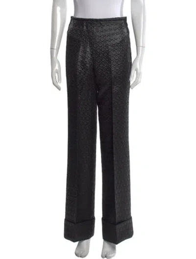 Pre-owned Vintage - Unbranded Vintage Wide Leg Pants In Black