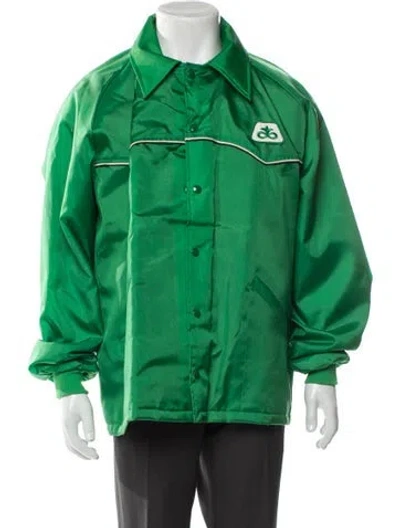 Pre-owned Vintage - Unbranded Vintage Windbreaker In Green