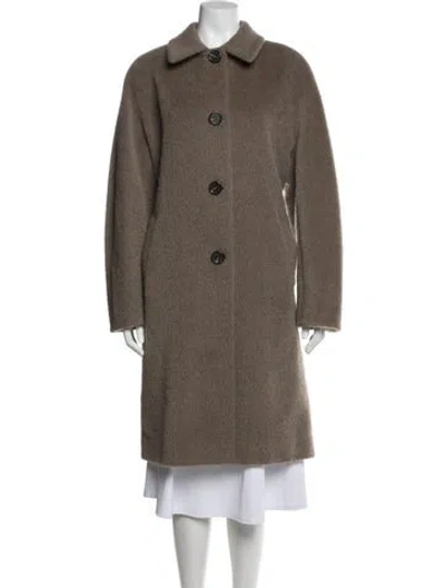 Pre-owned Vintage - Unbranded Vintage Wool Coat In Brown