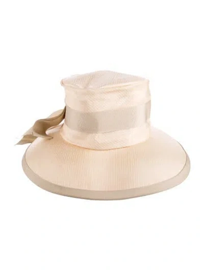 Pre-owned Vintage - Unbranded Wide Brim Hat In Neutral