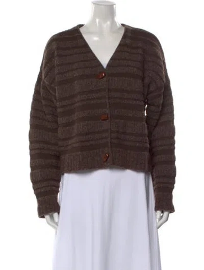 Pre-owned Vintage - Unbranded Wool Sweater In Brown