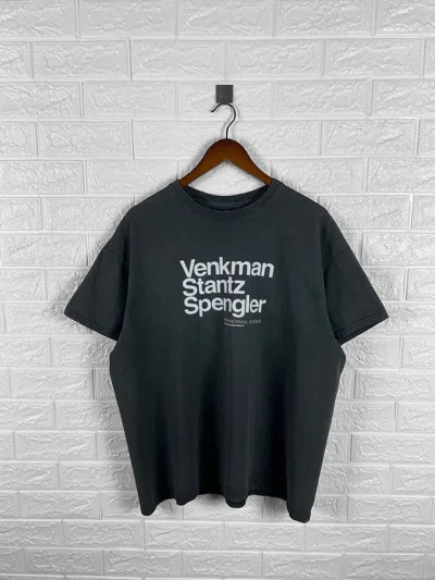 Pre-owned Vintage Venkman Stanz Spengler Paranormal Studies  T Shirt In Black
