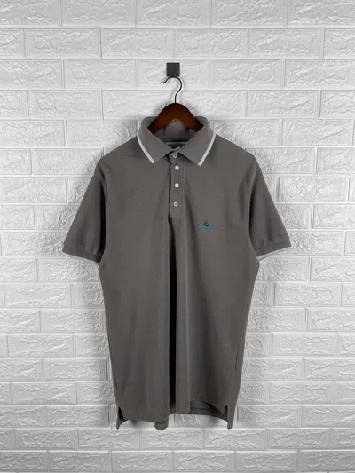 Pre-owned Vintage Vivienne Westwood Polo T Shirt In Grey