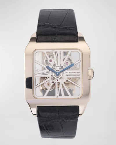 Vintage Watches Cartier Santos Dumont Skeleton 47mmx36mm Vintage 2010s Watch In Metallic