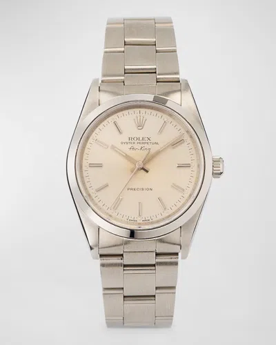 Vintage Watches Rolex Oyster Perpetual Precision 35mm Vintage 1996 Watch In Metallic