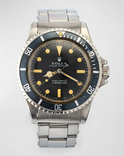 Vintage Watches Rolex Oyster Perpetual Submariner 40mm Vintage 1967 Watch In Metallic